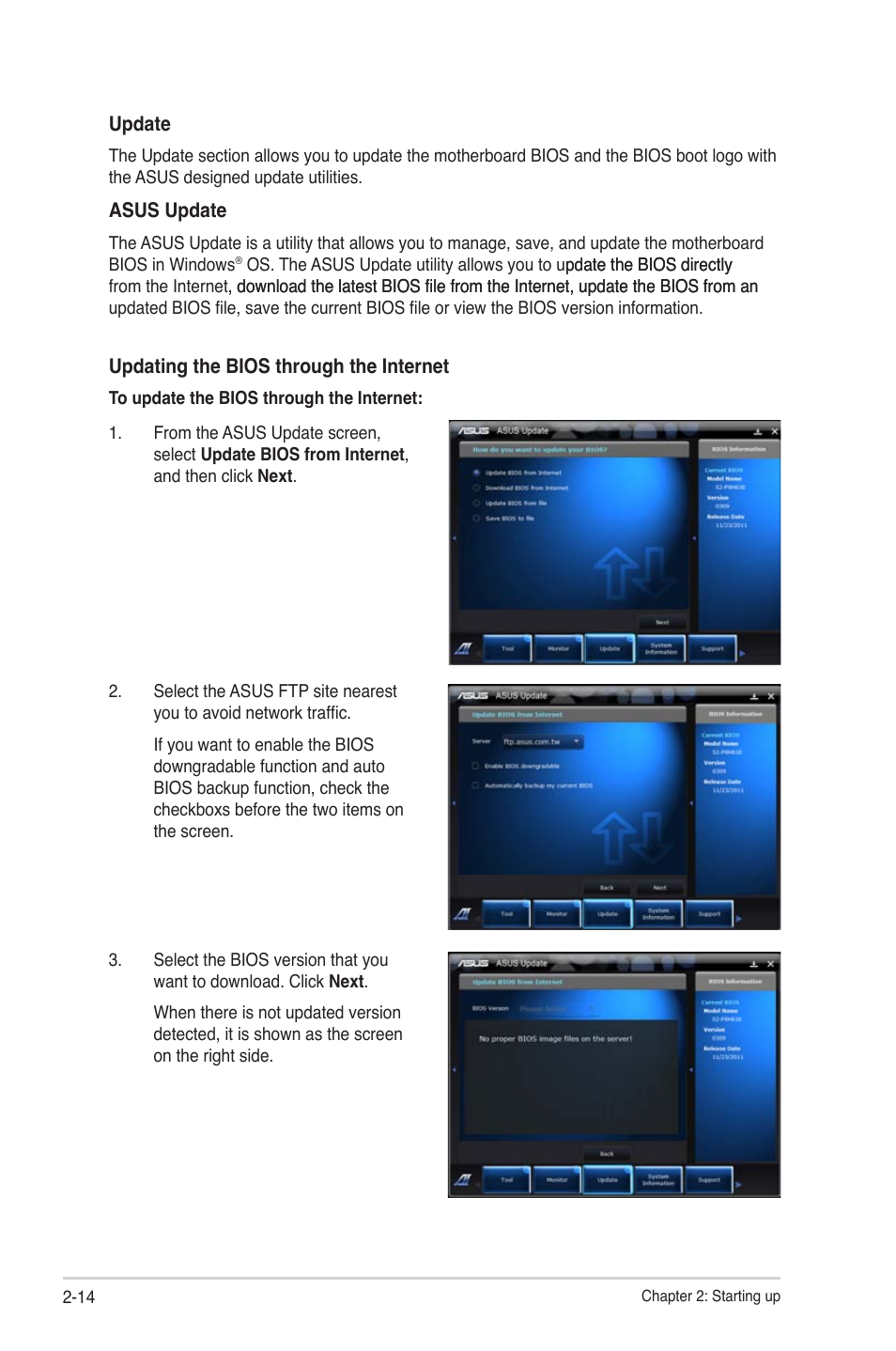 Asus S2-P8H61E User Manual | Page 30 / 80