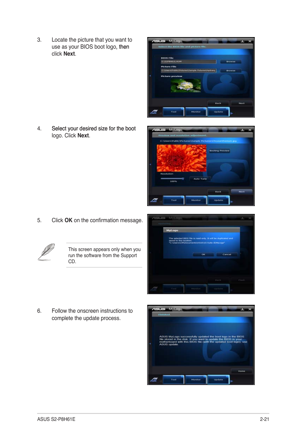 Asus S2-P8H61E User Manual | Page 37 / 80