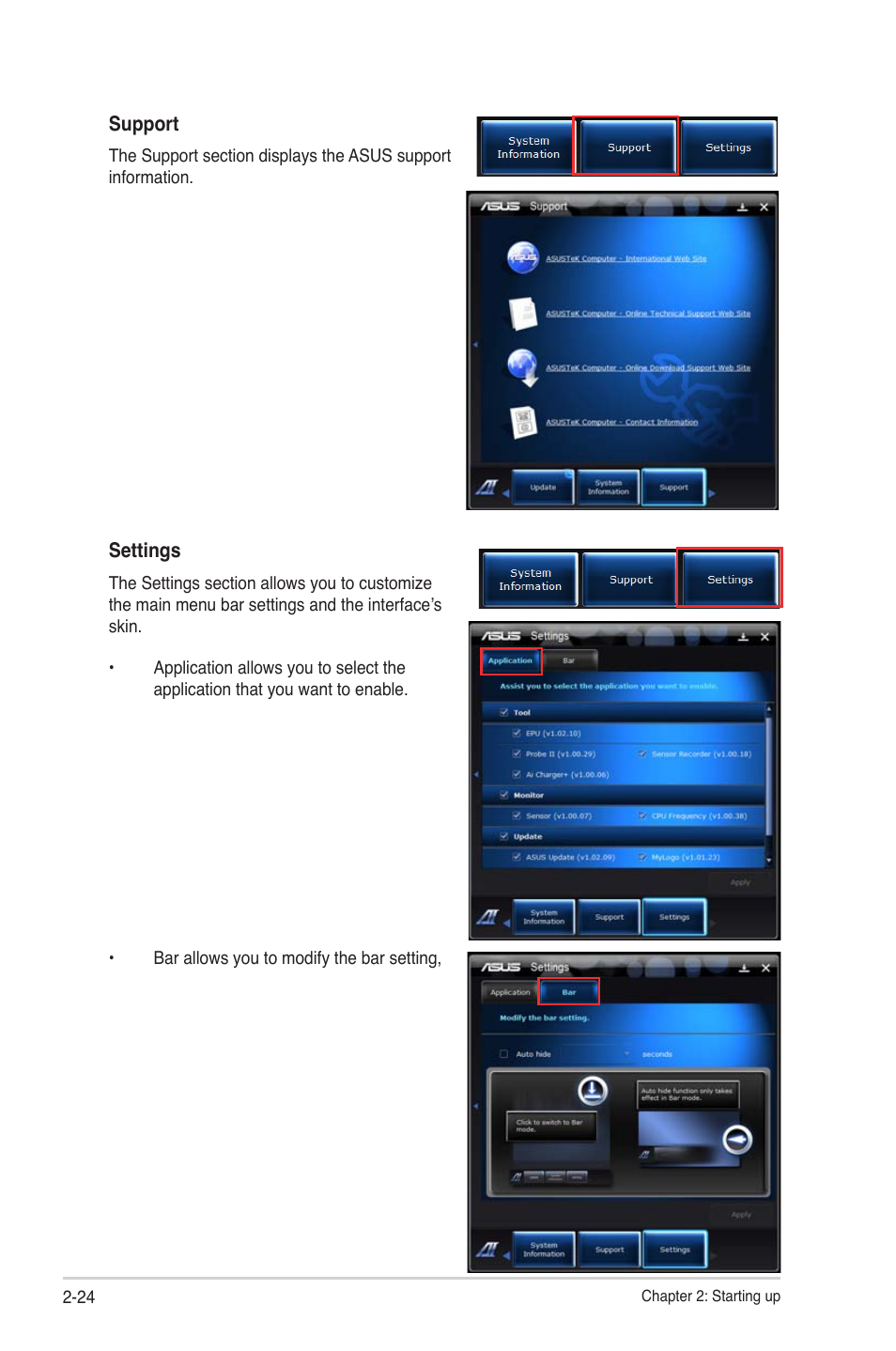 Asus S2-P8H61E User Manual | Page 40 / 80