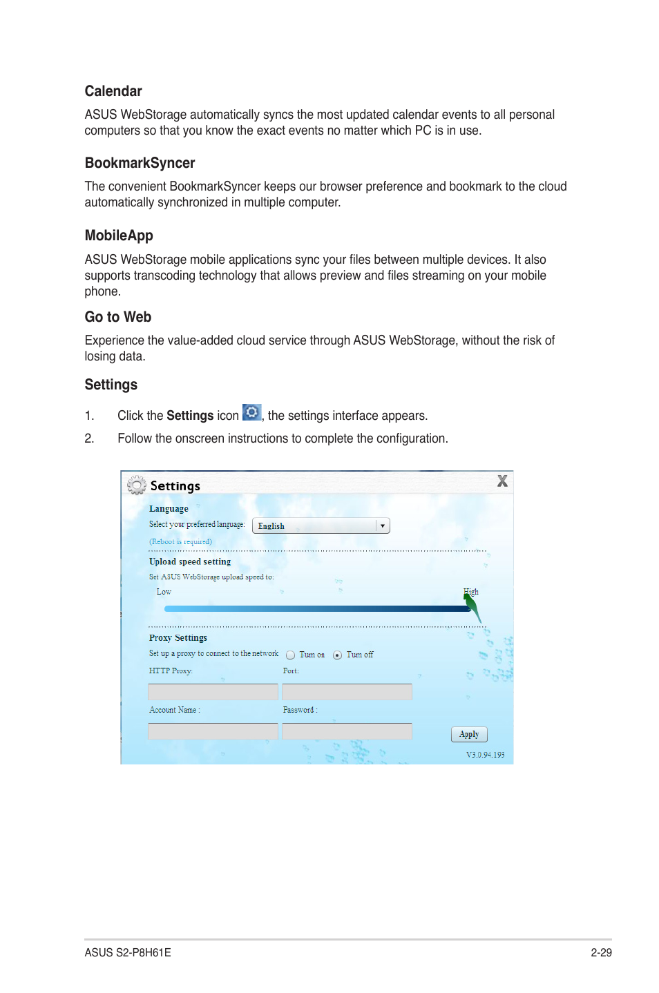 Asus S2-P8H61E User Manual | Page 45 / 80