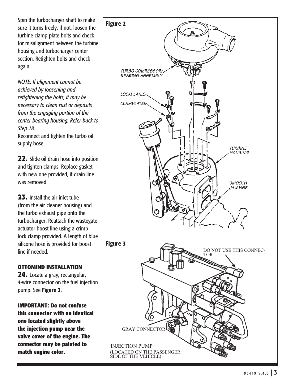 Banks Power Cummins Motorhomes: (Diesel ’98 - 03 ISC 8.3L) PowerPack TLC & Stinger TLC systems '98-03 8.3L, 315, 330 or 350-hp, 24-valve, Class-A MH, Except Common Rail User Manual | Page 5 / 12