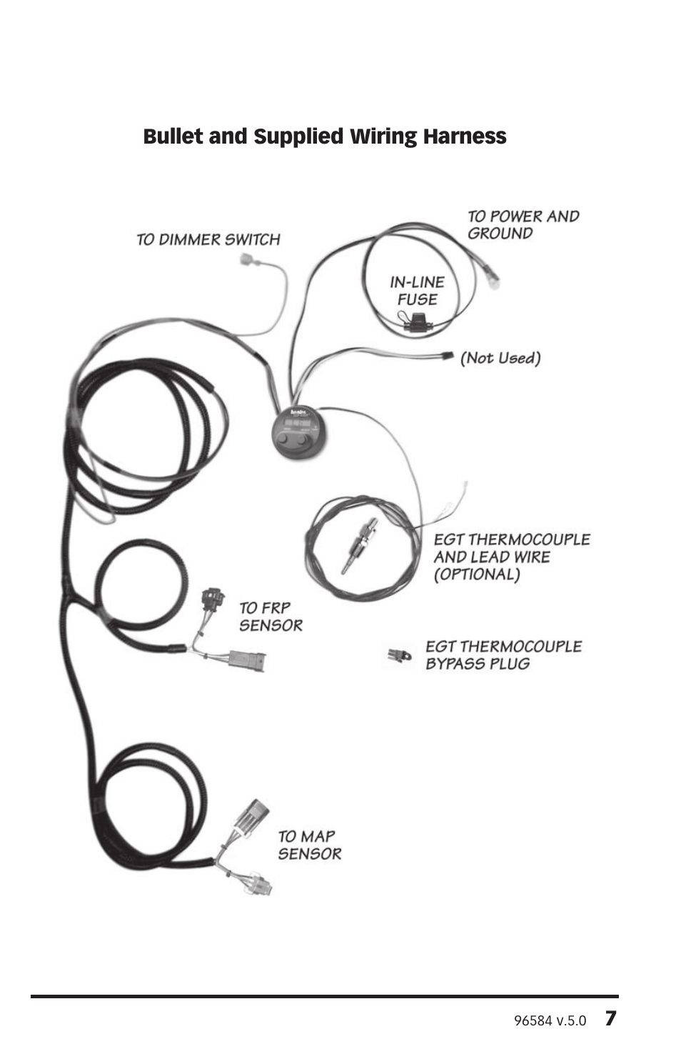 Banks Power Ford Trucks: (Diesel ’03 - 07 6.0L Power Stroke) Tuner- Bullet Diesel Tuner '03-07 User Manual | Page 7 / 24