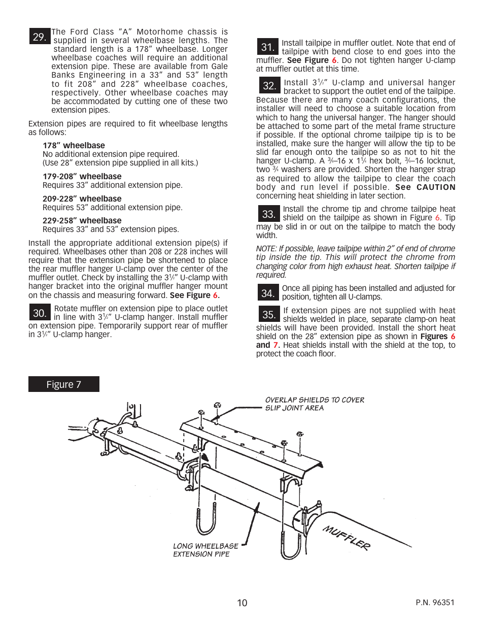 Figure 7 | Banks Power Ford Motorhomes: (Gas ’93 - 98 7.5L Class-A) PowerPack System (Class-A, Ford chassis, w_ cat.) For Use w_ 460 EFI Engine User Manual | Page 10 / 16