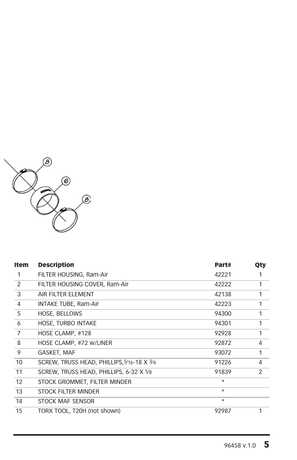 Banks Power Chevy_GMC Trucks: Duramax LML (Diesel ’11 - 14 6.6L) Intake- Ram-Air Intake System '11 User Manual | Page 5 / 12