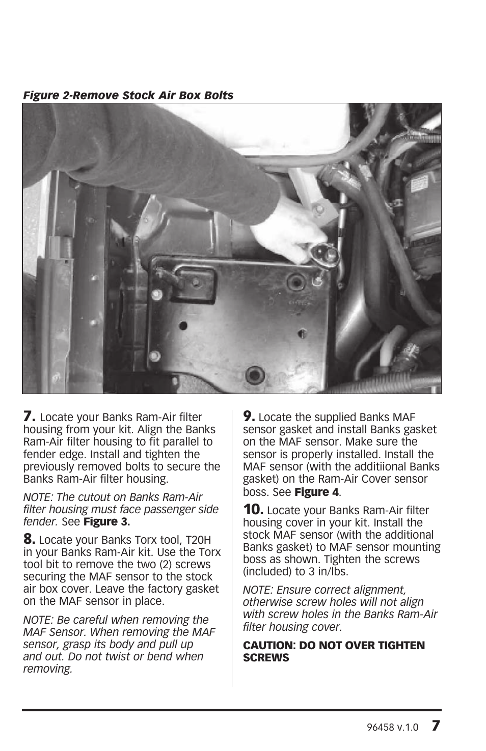 Banks Power Chevy_GMC Trucks: Duramax LML (Diesel ’11 - 14 6.6L) Intake- Ram-Air Intake System '11 User Manual | Page 7 / 12
