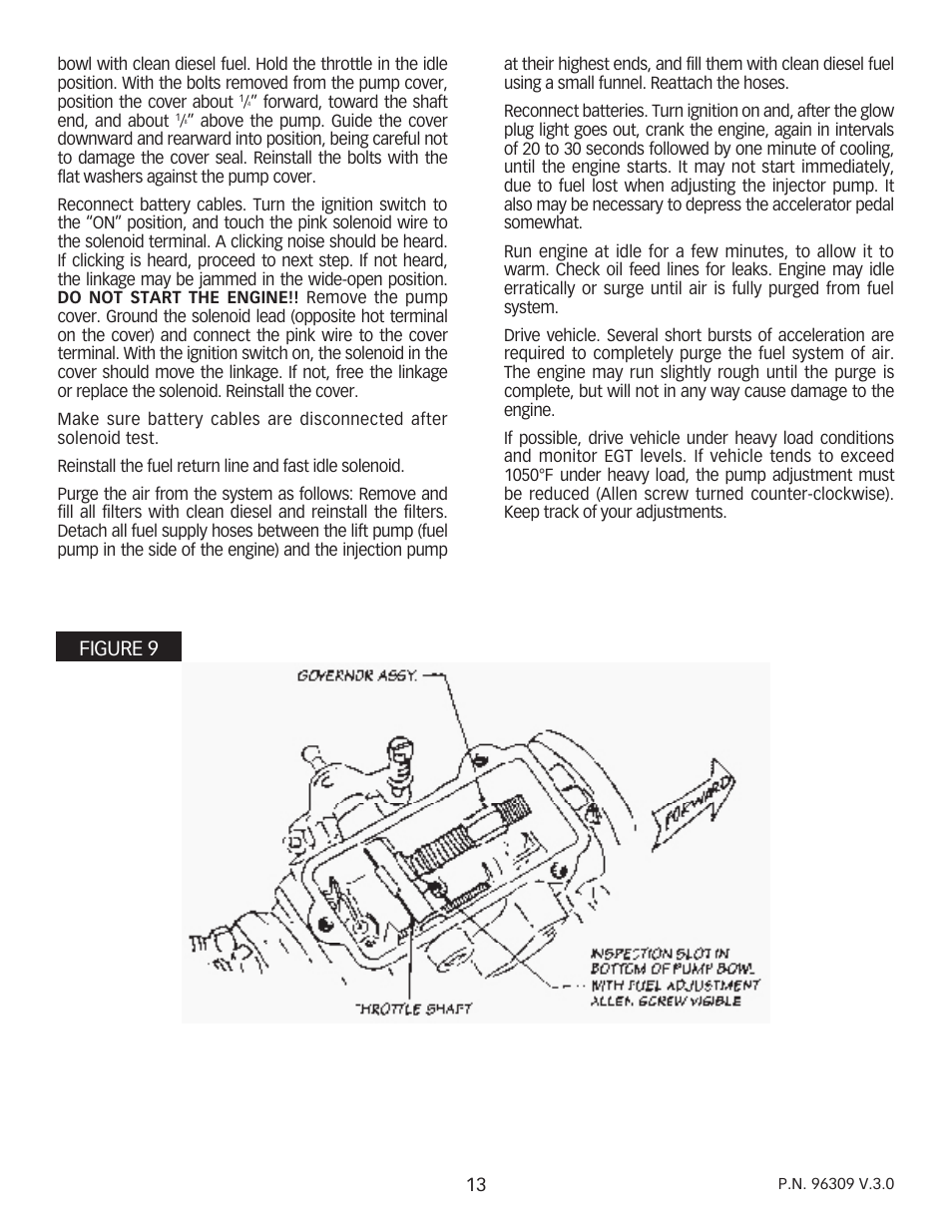 Figure 9 | Banks Power Chevy_GMC Trucks: Diesel ’93 - 96 6.5L Power Systems- Stinger System '93-early '94 (non-cat) & '94-up ( w_ cat) Pickups & Suburbans w_ factory turbo option User Manual | Page 13 / 16