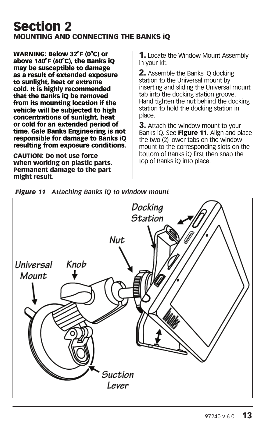 Banks Power Chevy_GMC Trucks: Duramax LMM (Diesel ’07 - 10 6.6L) Speed Control- SpeedBrake '07-10 (iQ) For use with Banks iQ Only User Manual | Page 13 / 24