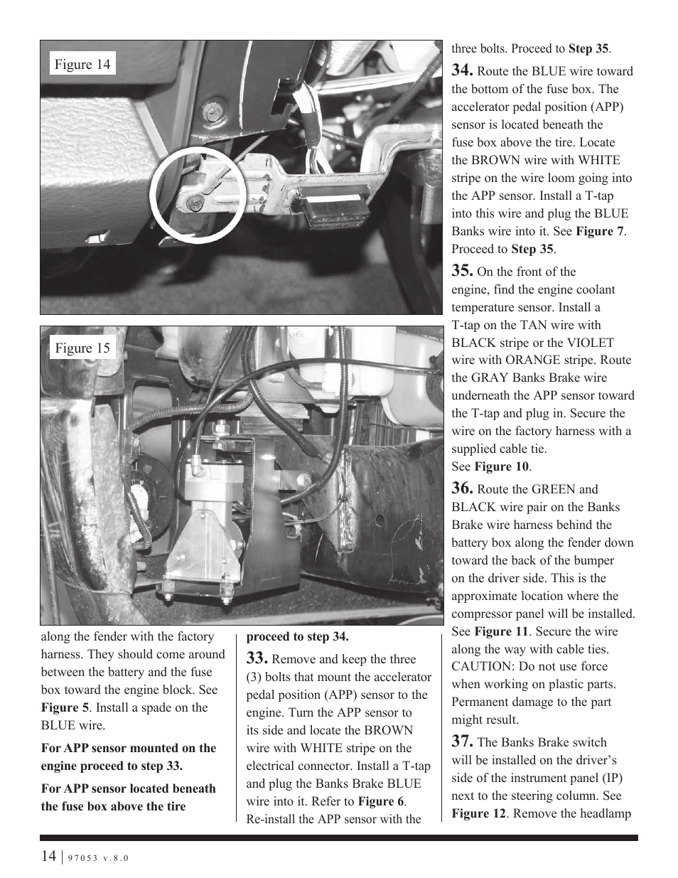 Banks Power Dodge Trucks: (Diesel ’03 - 07 5.9L Cummins) Speed Control- Banks Exhaust Brake '03-early 04 User Manual | Page 14 / 27