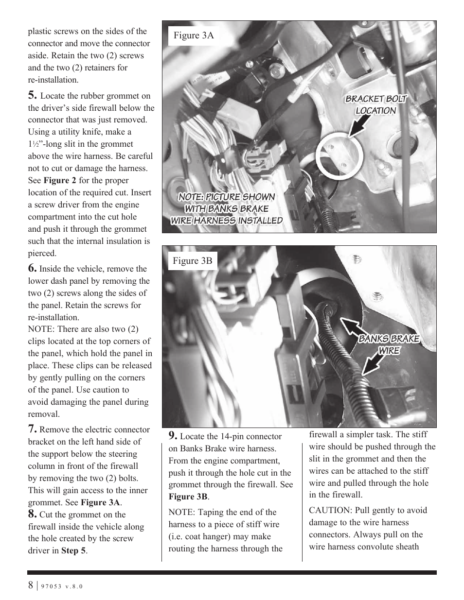 Banks Power Dodge Trucks: (Diesel ’03 - 07 5.9L Cummins) Speed Control- Banks Exhaust Brake '03-early 04 User Manual | Page 8 / 27