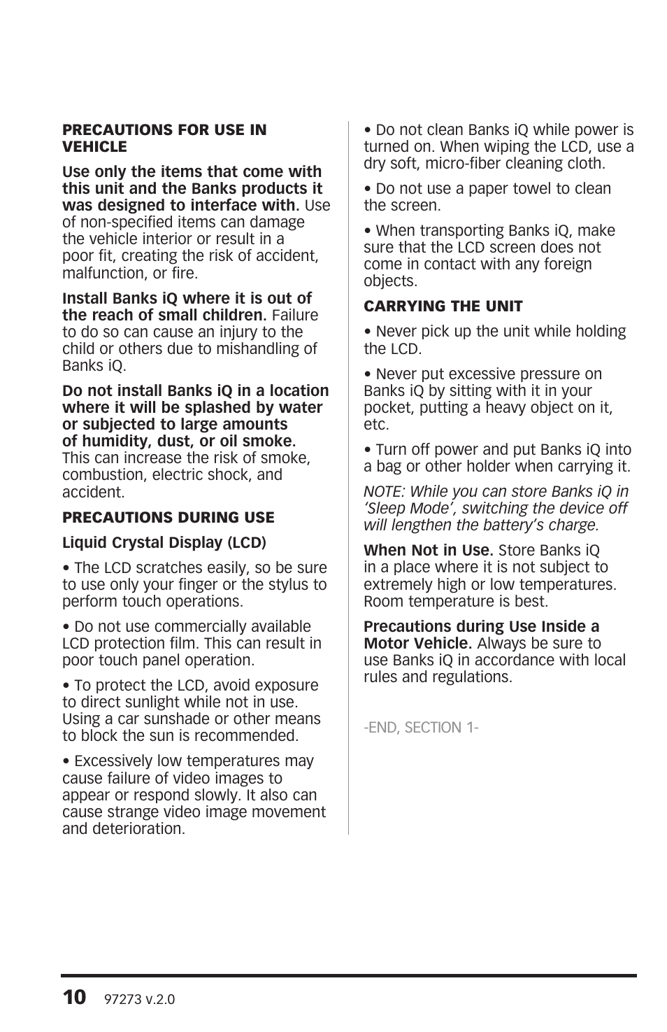 Banks Power Interface- Banks iQ 2.0 1996 & Later Vehicles with OBDII Diagnostics User Manual | Page 10 / 48