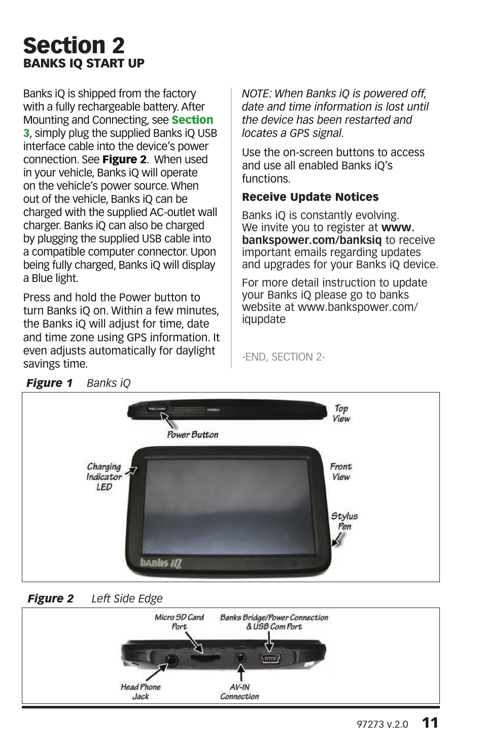 Banks Power Interface- Banks iQ 2.0 1996 & Later Vehicles with OBDII Diagnostics User Manual | Page 11 / 48