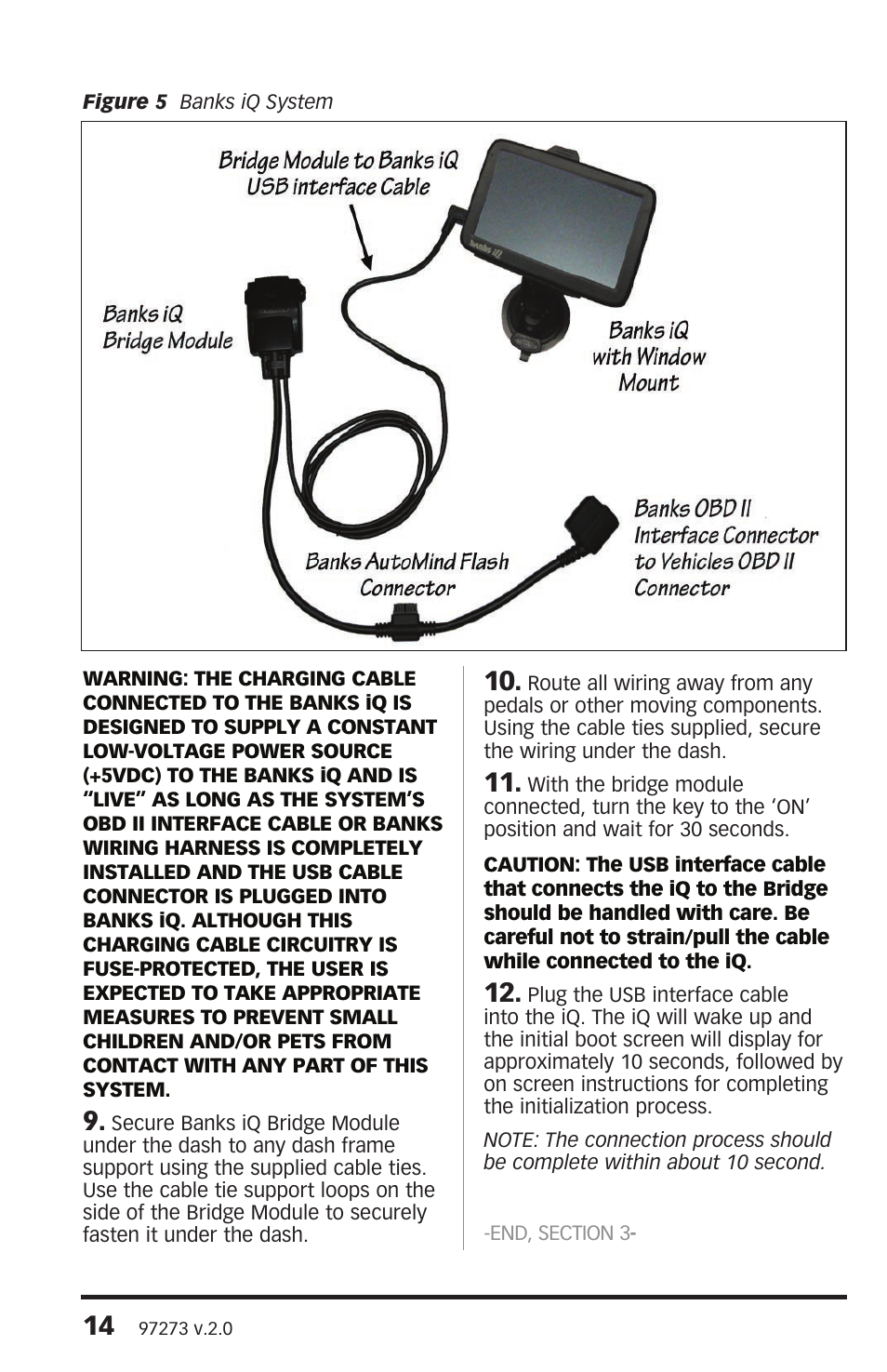 Banks Power Interface- Banks iQ 2.0 1996 & Later Vehicles with OBDII Diagnostics User Manual | Page 14 / 48