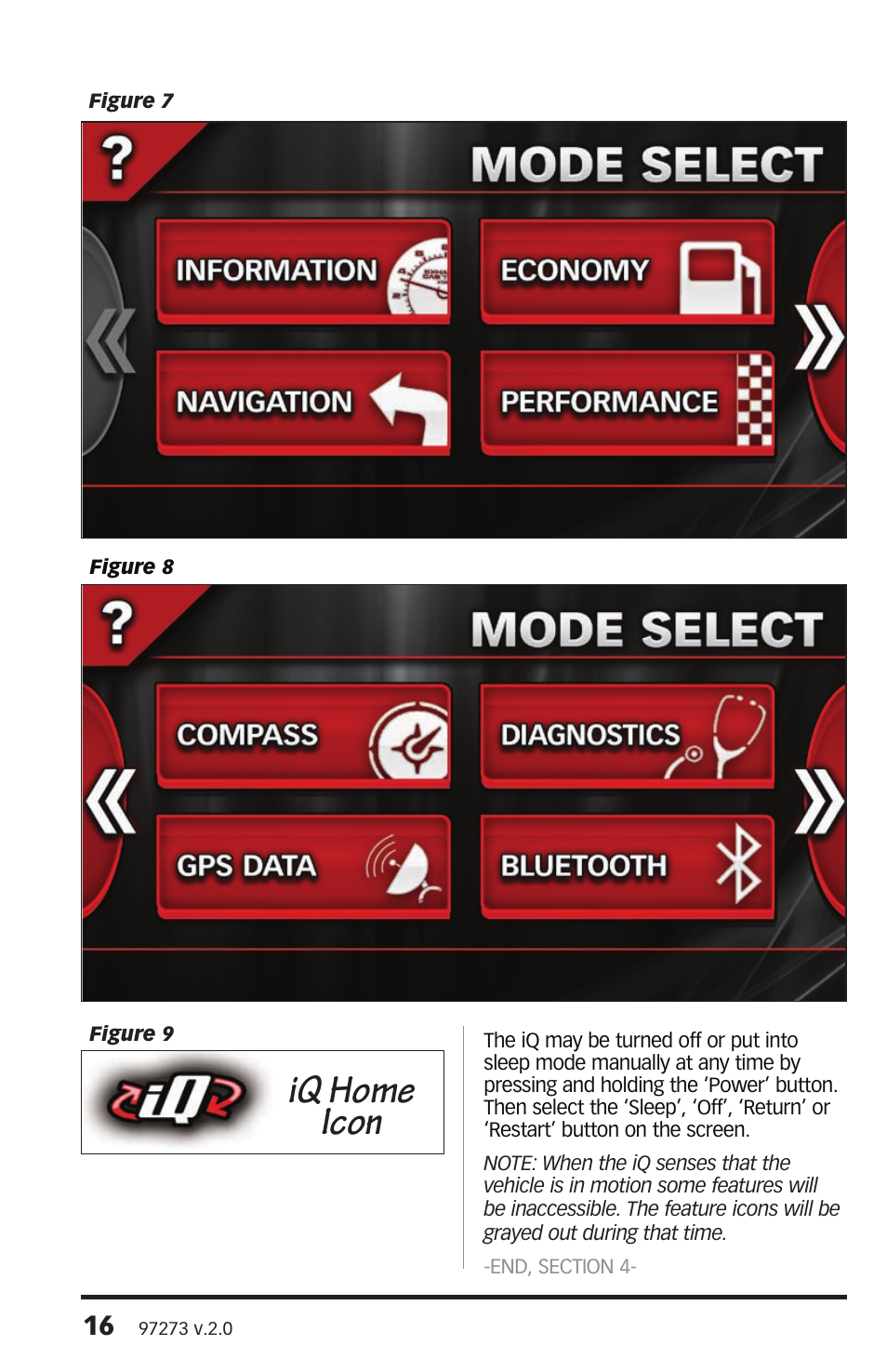 Iq home icon | Banks Power Interface- Banks iQ 2.0 1996 & Later Vehicles with OBDII Diagnostics User Manual | Page 16 / 48