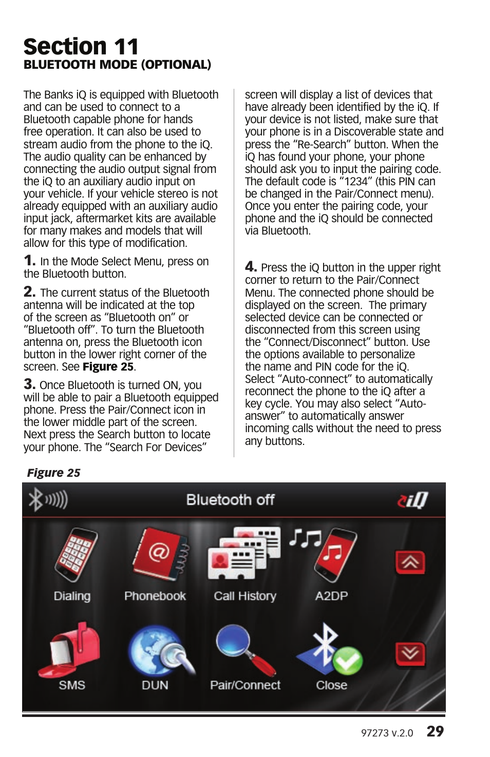 Banks Power Interface- Banks iQ 2.0 1996 & Later Vehicles with OBDII Diagnostics User Manual | Page 29 / 48