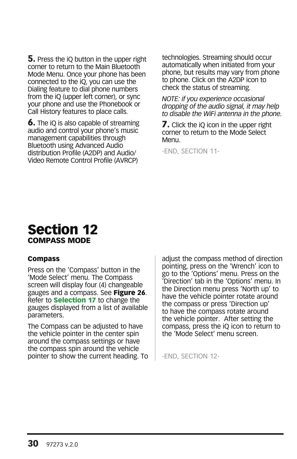 Banks Power Interface- Banks iQ 2.0 1996 & Later Vehicles with OBDII Diagnostics User Manual | Page 30 / 48