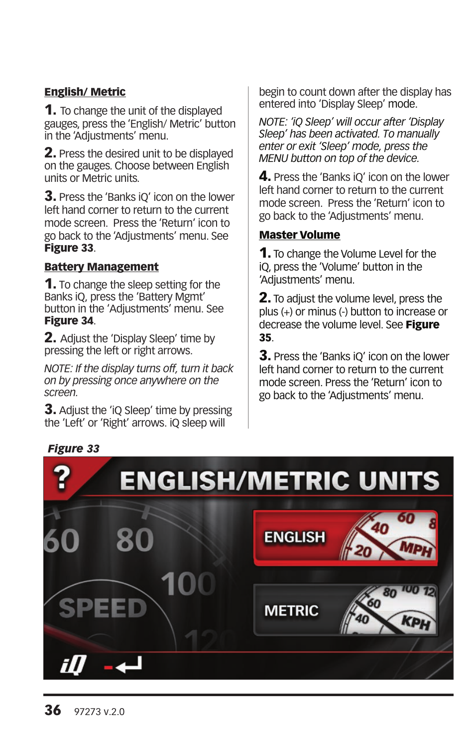 Banks Power Interface- Banks iQ 2.0 1996 & Later Vehicles with OBDII Diagnostics User Manual | Page 36 / 48