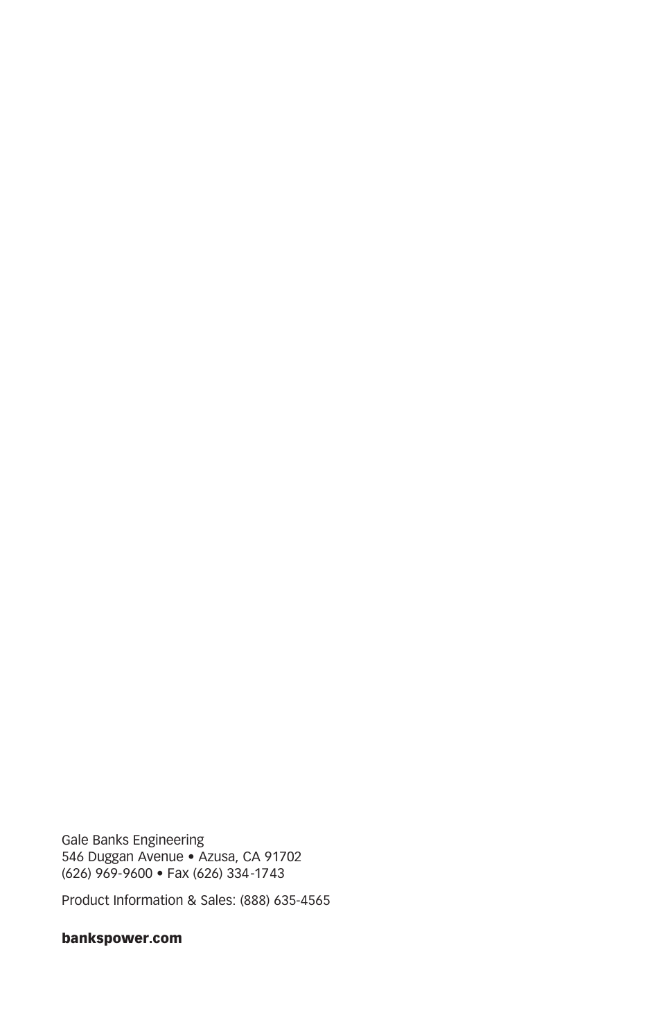 Banks Power Jeep Trucks: (Gas ’07 - 11 3.8L) Intake- Ram-Air Intake System '07-09 Jeep 3.8L User Manual | Page 12 / 12