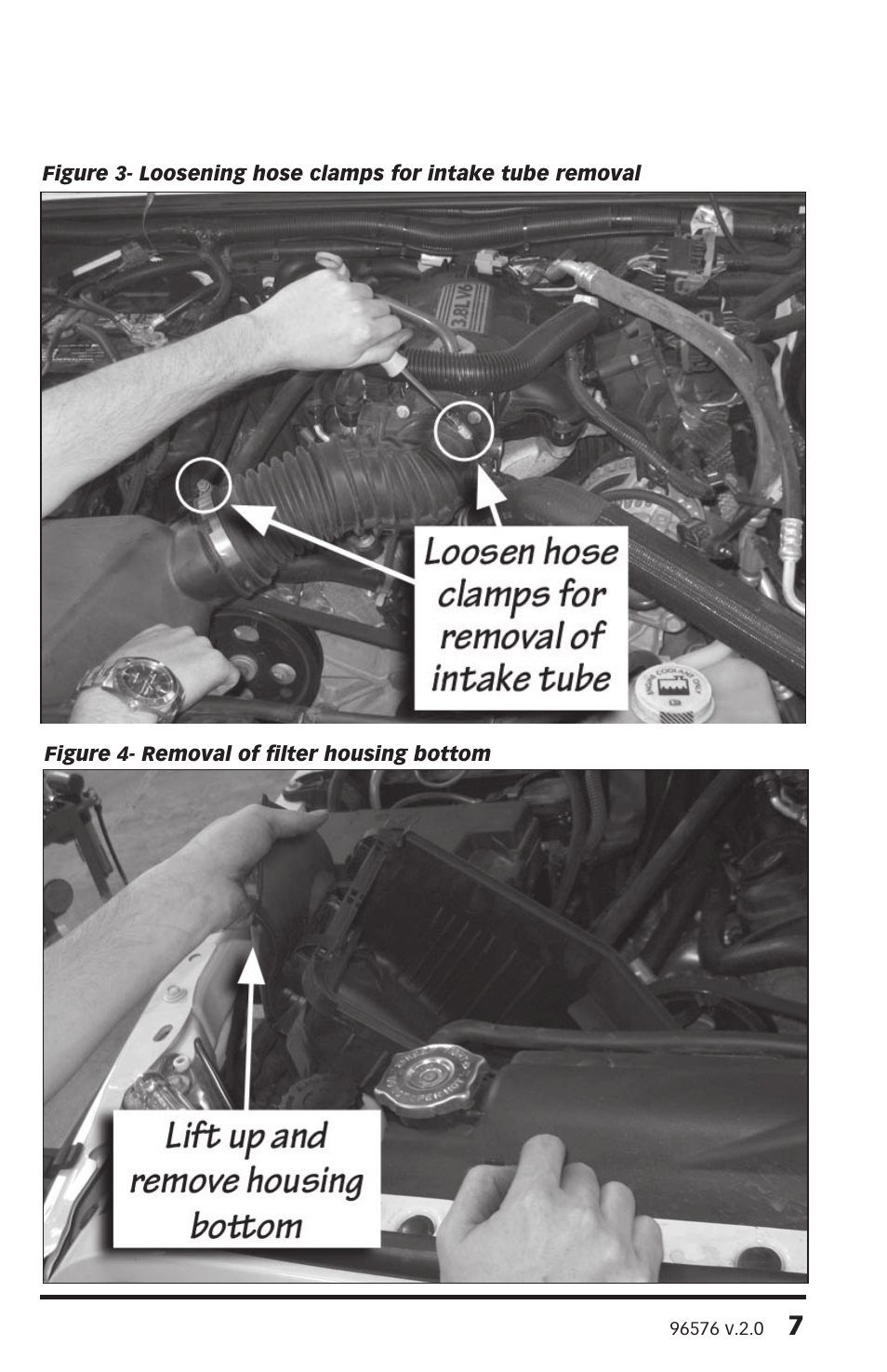 Banks Power Jeep Trucks: (Gas ’07 - 11 3.8L) Intake- Ram-Air Intake System '07-09 Jeep 3.8L User Manual | Page 7 / 12