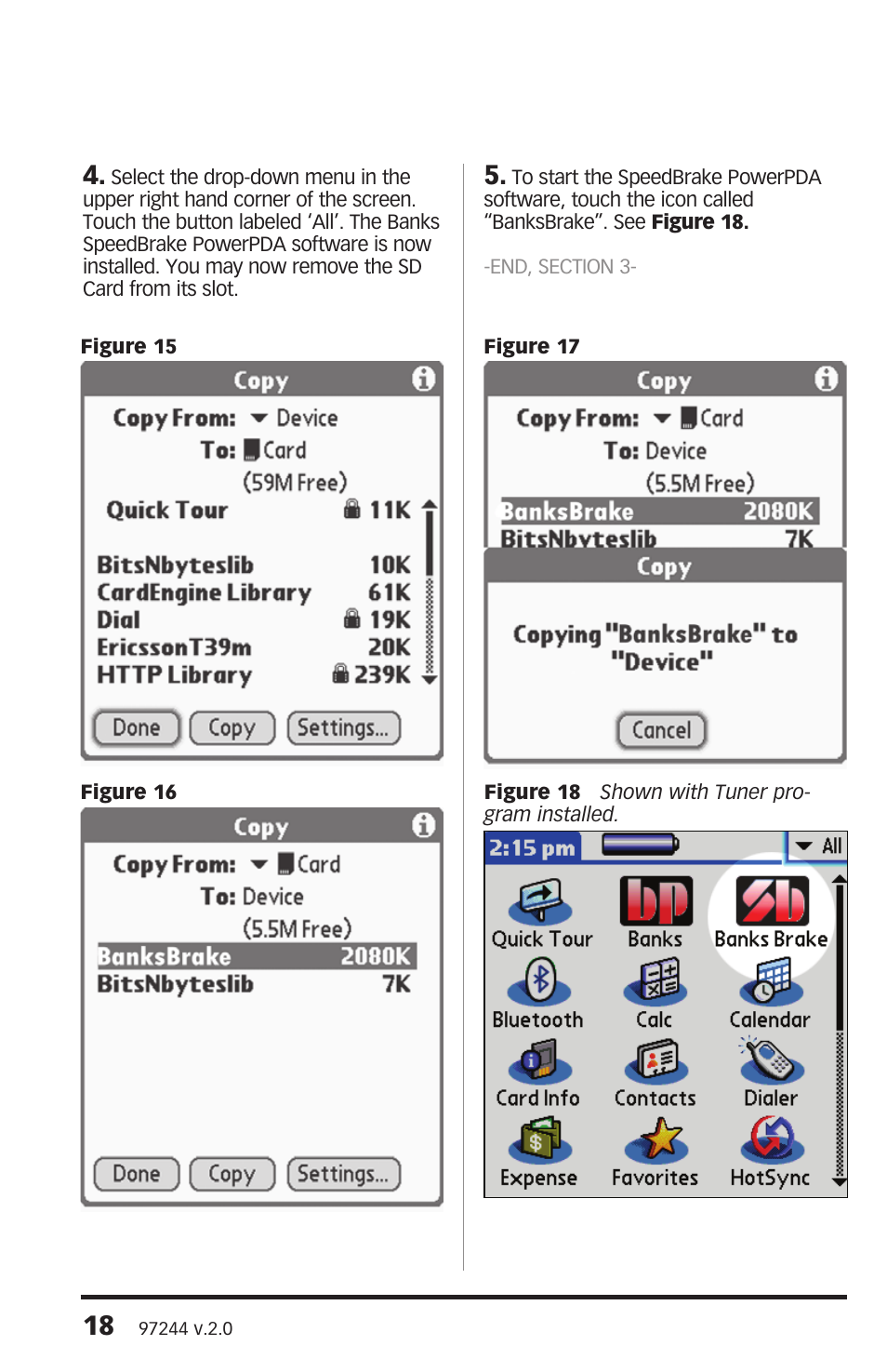 Banks Power Ford Trucks: (Diesel ’08 - 10 6.4L Power Stroke) Speed Control- SpeedBrake '08-09  For use with PowerPDA & Banks iQ User Manual | Page 18 / 24