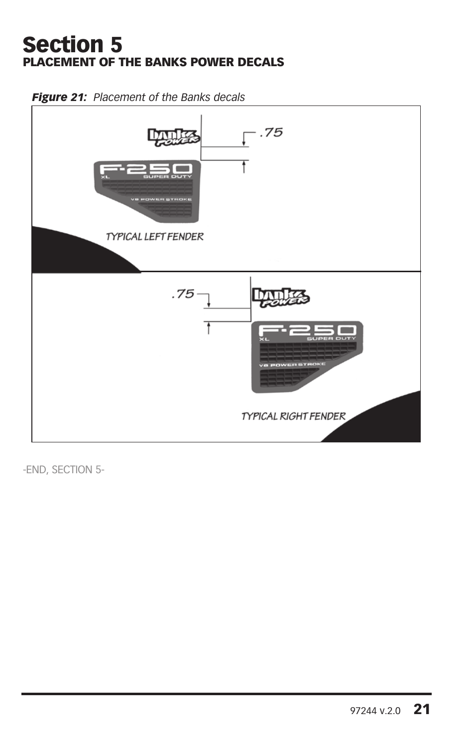 Banks Power Ford Trucks: (Diesel ’08 - 10 6.4L Power Stroke) Speed Control- SpeedBrake '08-09  For use with PowerPDA & Banks iQ User Manual | Page 21 / 24
