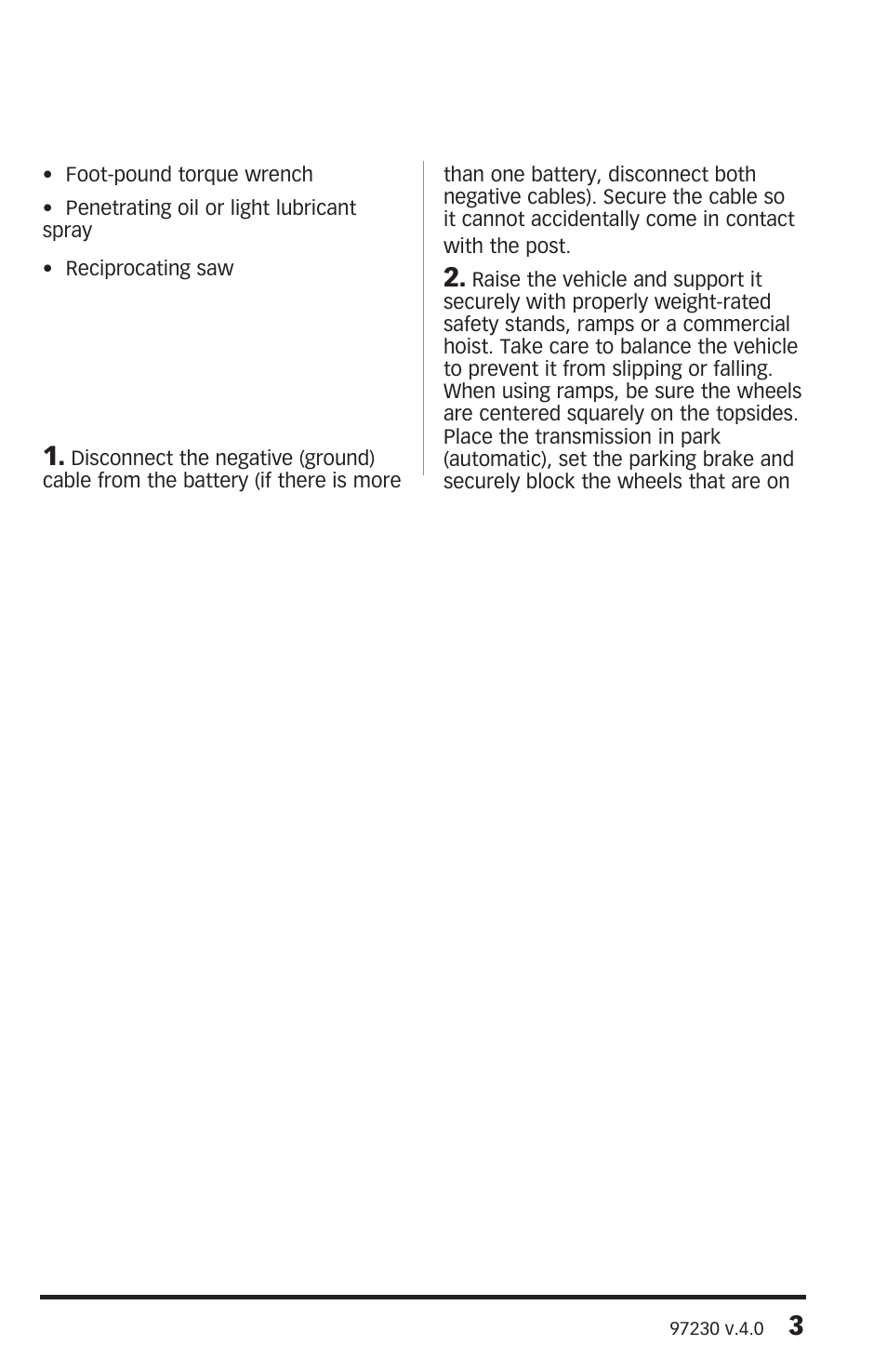 Banks Power Toyota Trucks: (Gas ’07 - 14 5.7L Tundra) Exhaust- Monster Exhaust, Single Passenger side exit '07-08 User Manual | Page 3 / 12