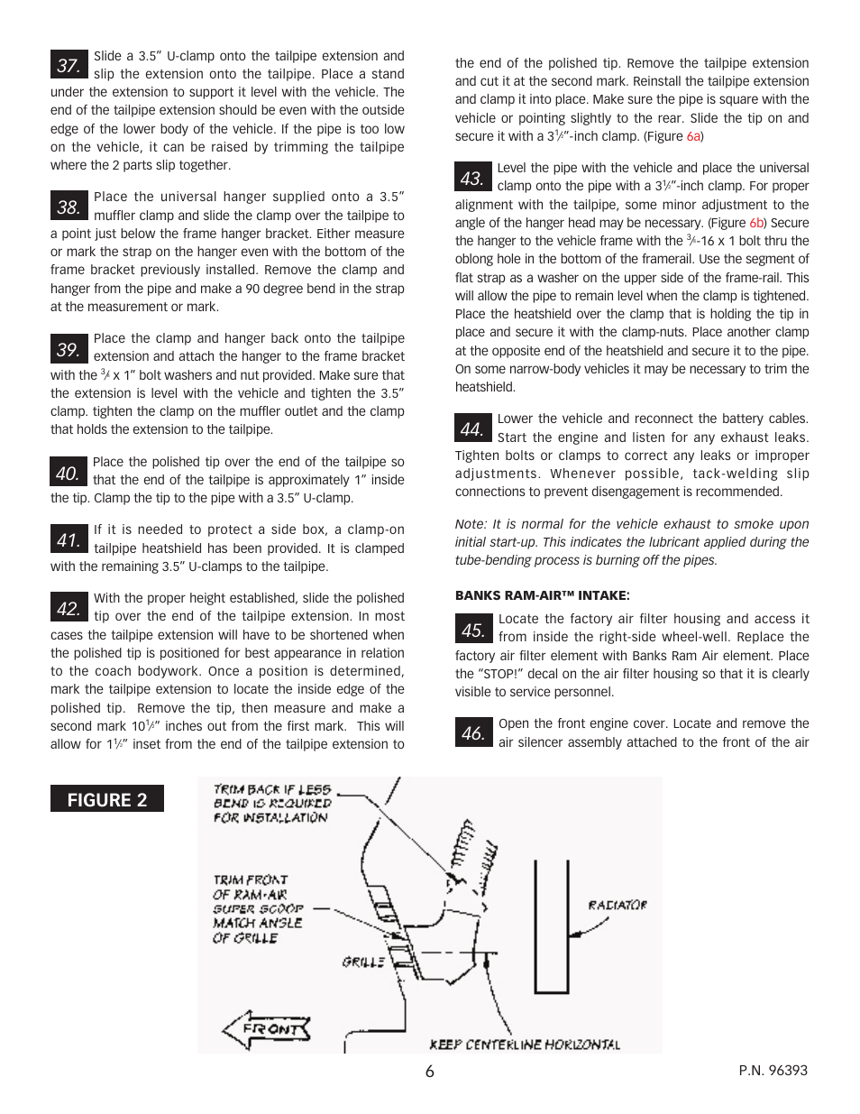 Banks Power GM Motorhomes: (Gas ’96 - 00 7.4L Vortec) PowerPack system (EFI Vortec, P12 chassis) User Manual | Page 6 / 10