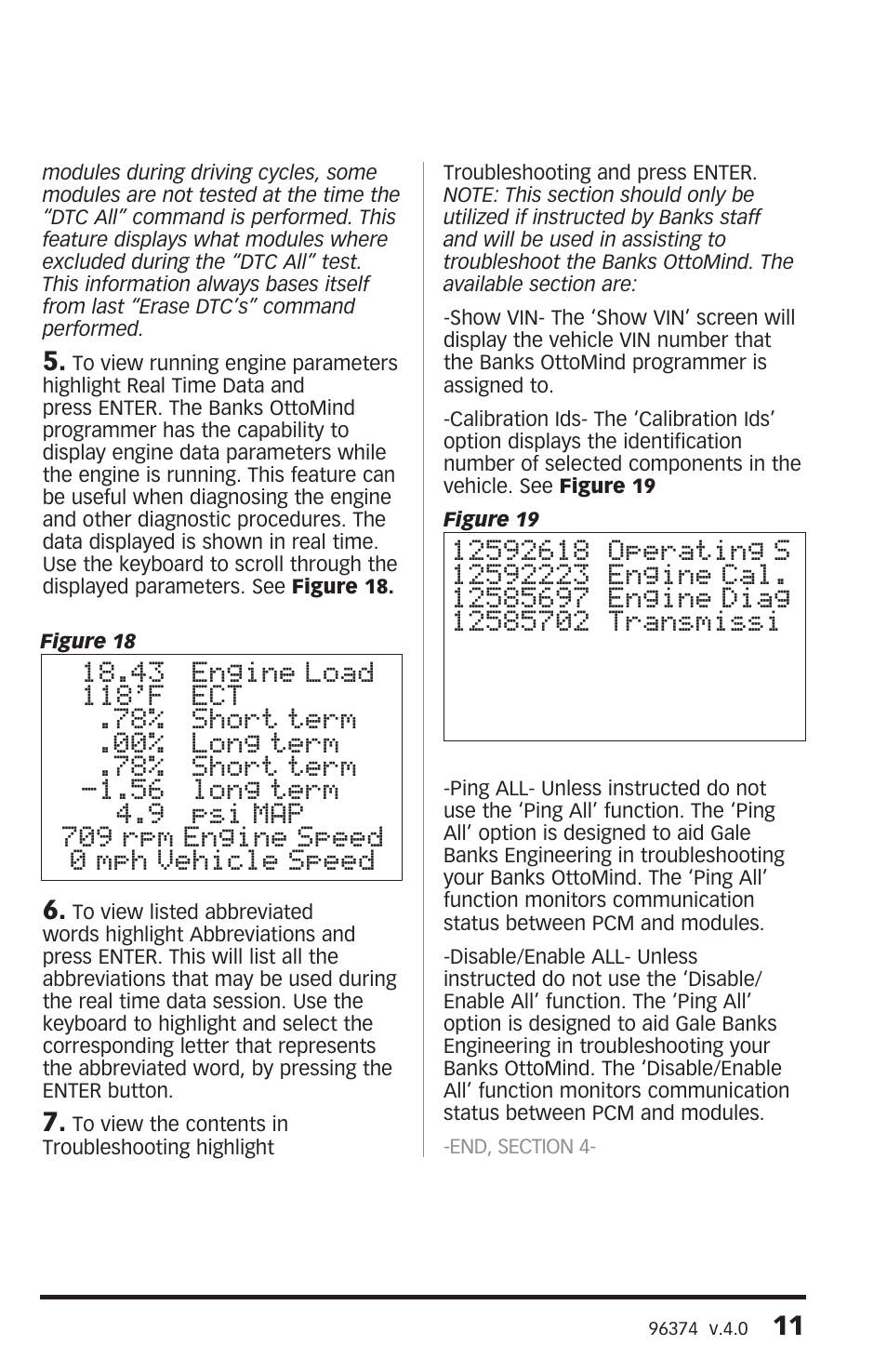 Banks Power GM Motorhomes: (Gas ’01 - 10 8.1L Workhorse) Programmer- AutoMind Programmer '03-05 Class-A MH User Manual | Page 11 / 16