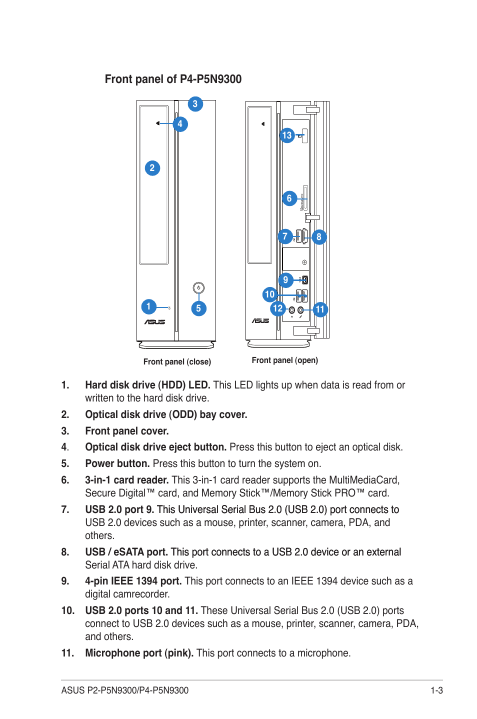 Asus P4-P5N9300 User Manual | Page 13 / 82