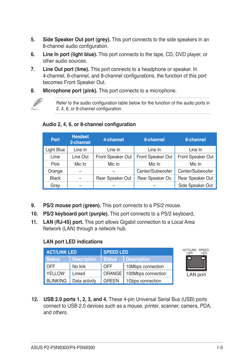 Asus P4-P5N9300 User Manual | Page 15 / 82