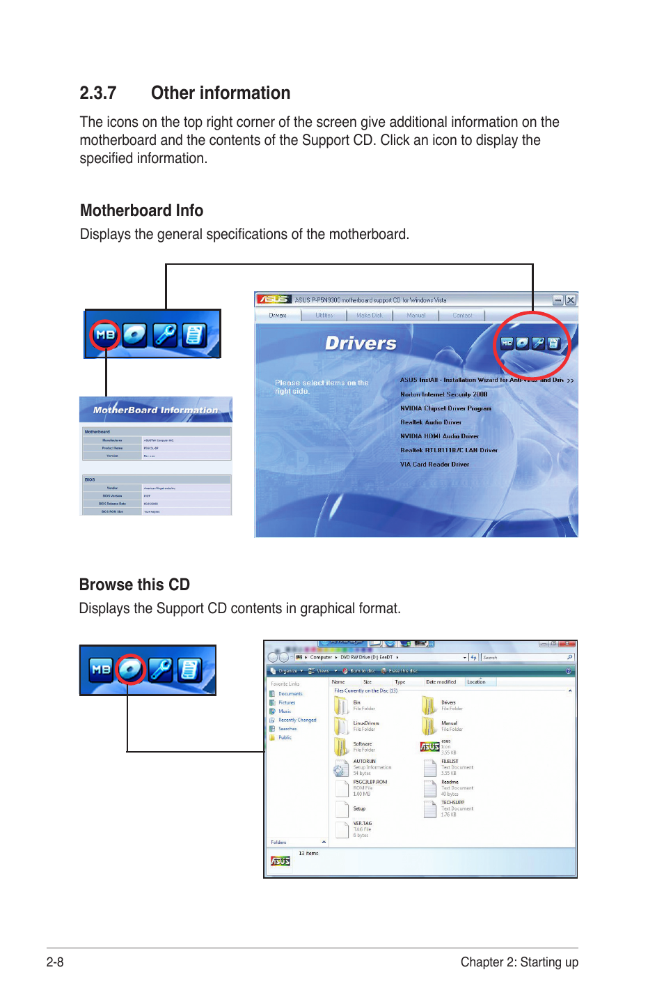 7 other information, Other information -8 | Asus P4-P5N9300 User Manual | Page 24 / 82