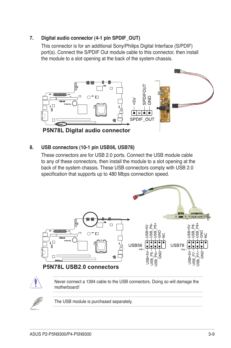 Asus P4-P5N9300 User Manual | Page 41 / 82