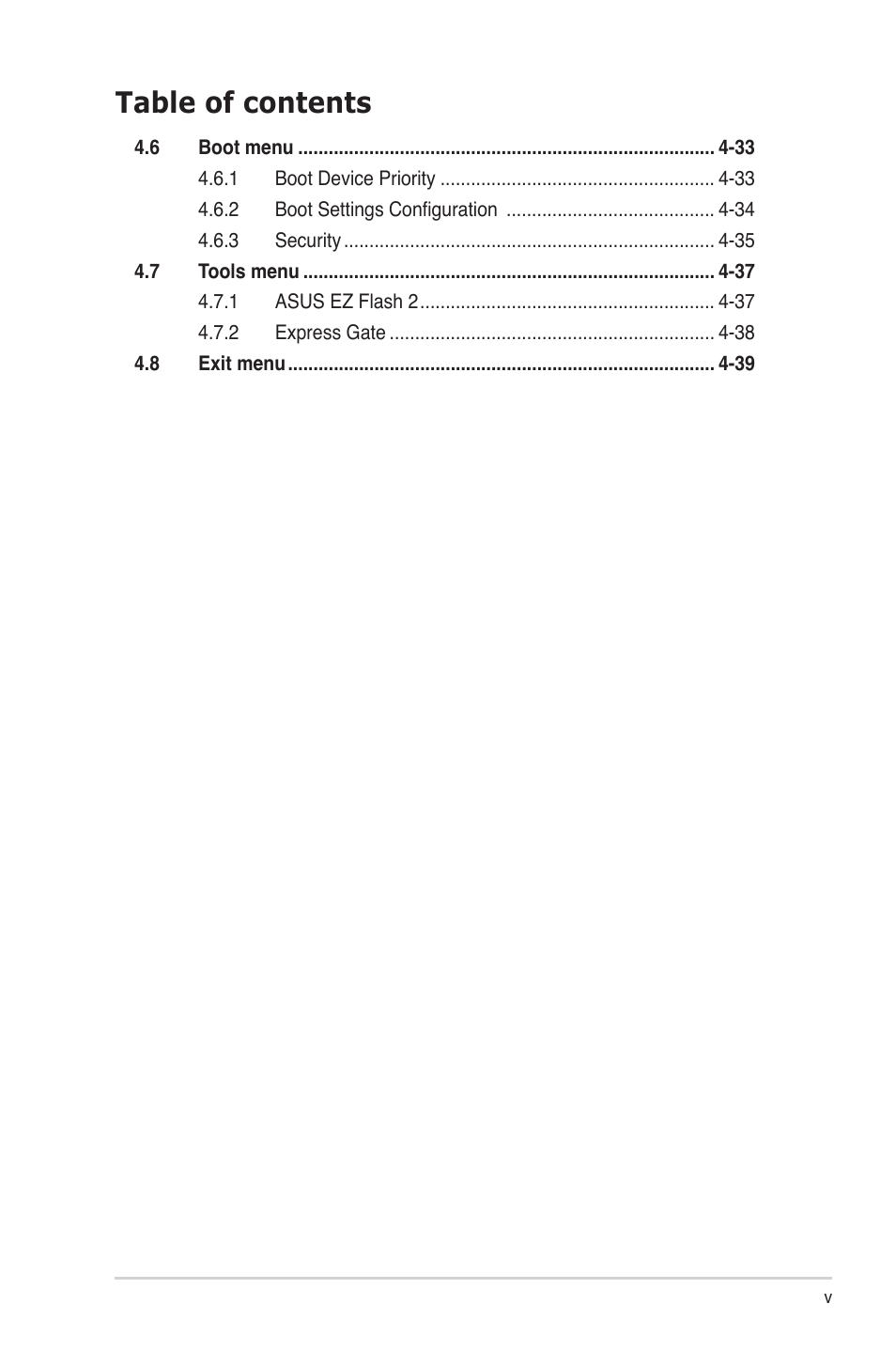 Asus P4-P5N9300 User Manual | Page 5 / 82