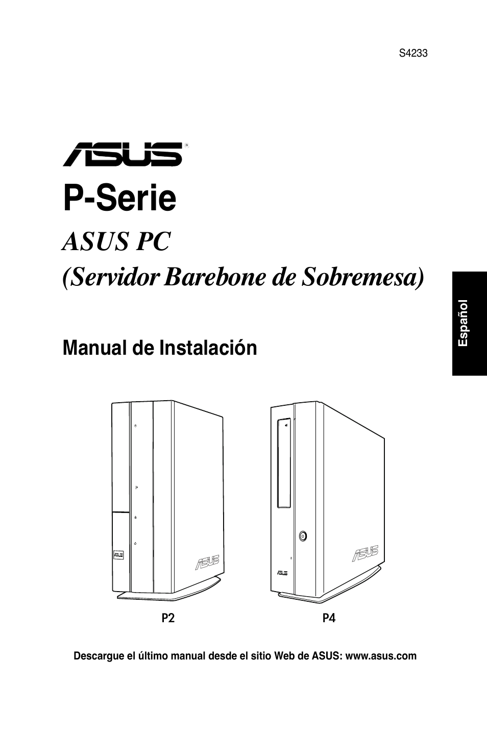 P-serie, Asus pc (servidor barebone de sobremesa) | Asus P2-P5945GC User Manual | Page 65 / 80