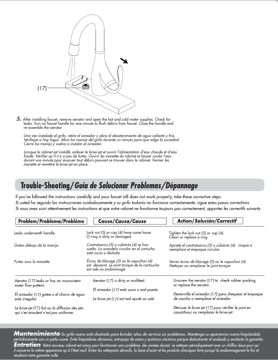 Danze D151546 - Installation Manual User Manual | Page 3 / 3