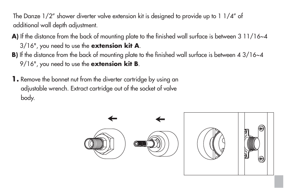 Danze D130001B - Installation Manual User Manual | Page 3 / 12