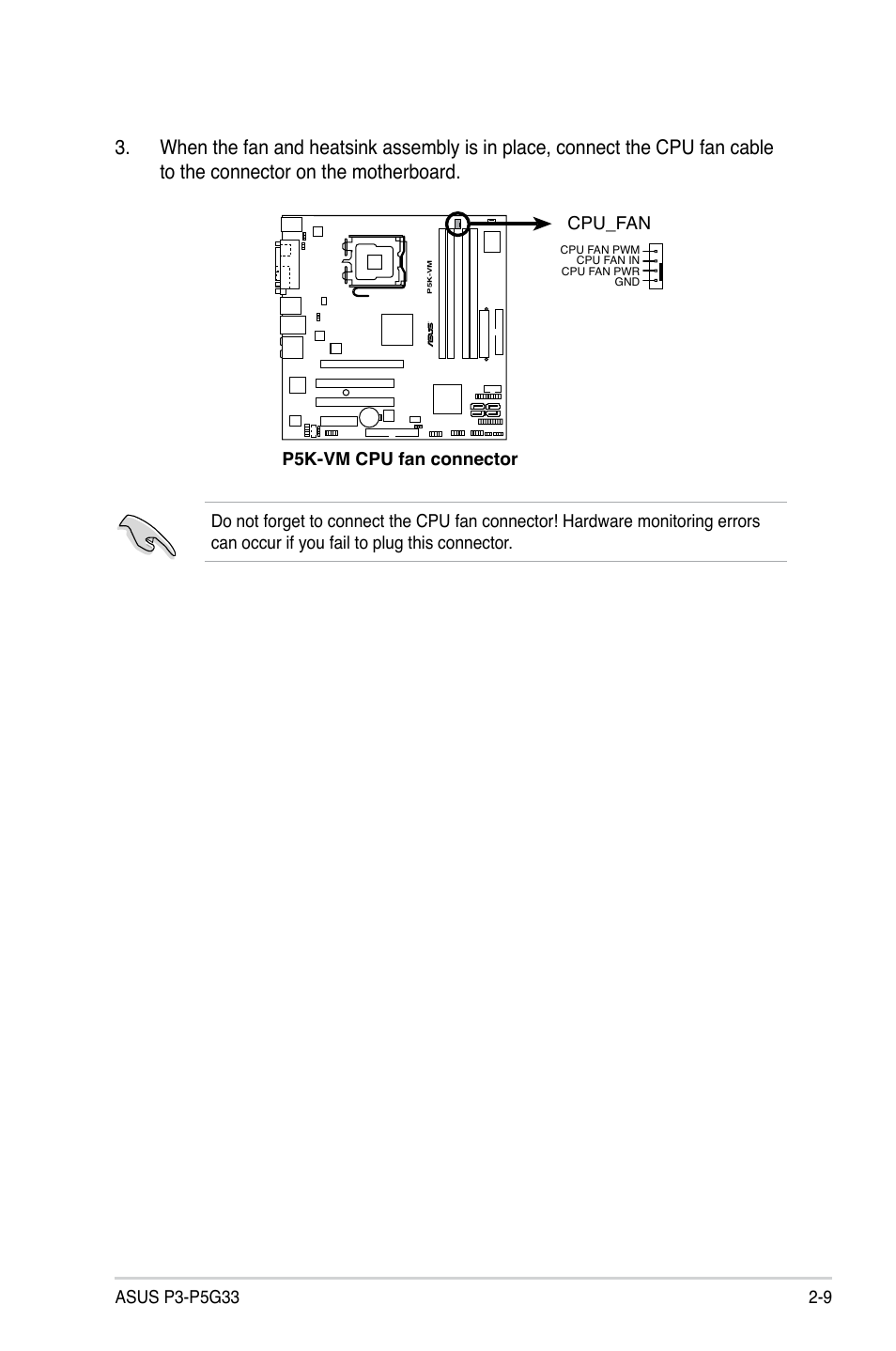 Asus P3-P5G33 User Manual | Page 25 / 98