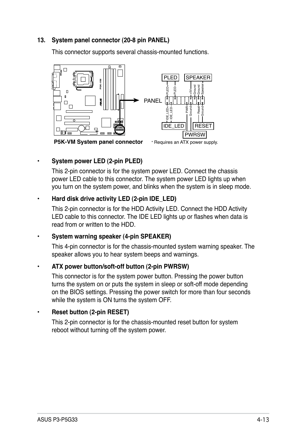 Asus P3-P5G33 User Manual | Page 63 / 98