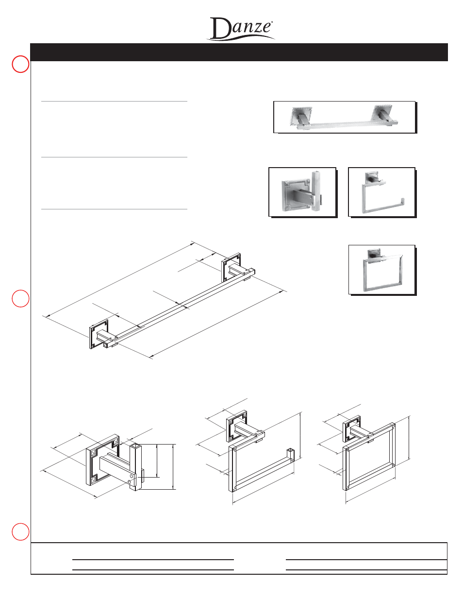Danze SON - TRG User Manual | 1 page