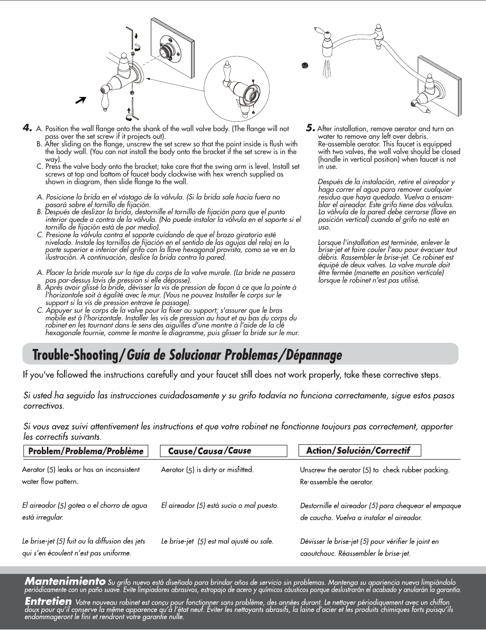 Danze D205040 - Installation Manual User Manual | Page 3 / 3