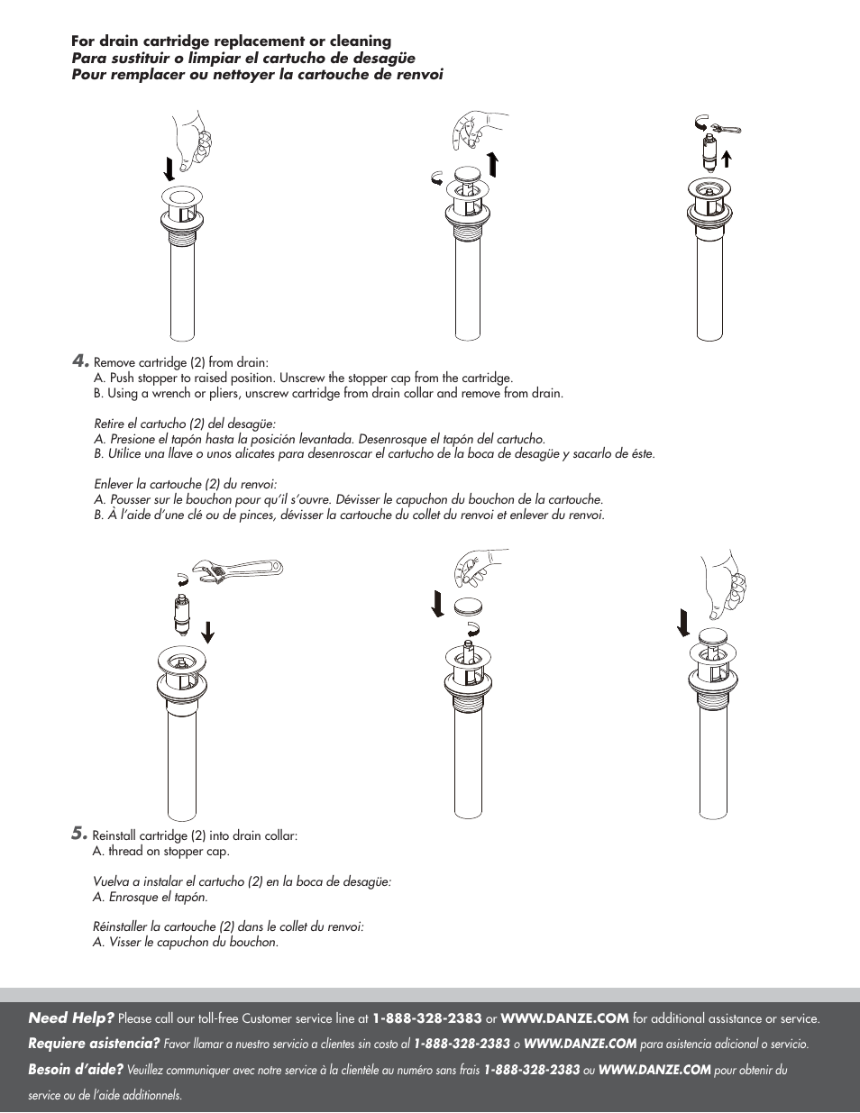 Danze D304554 - Installation Manual User Manual | Page 6 / 7