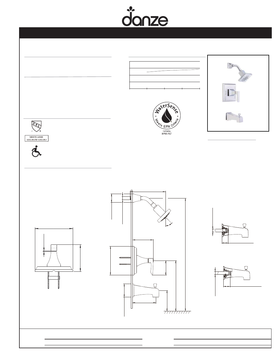 Danze D502536T User Manual | 1 page