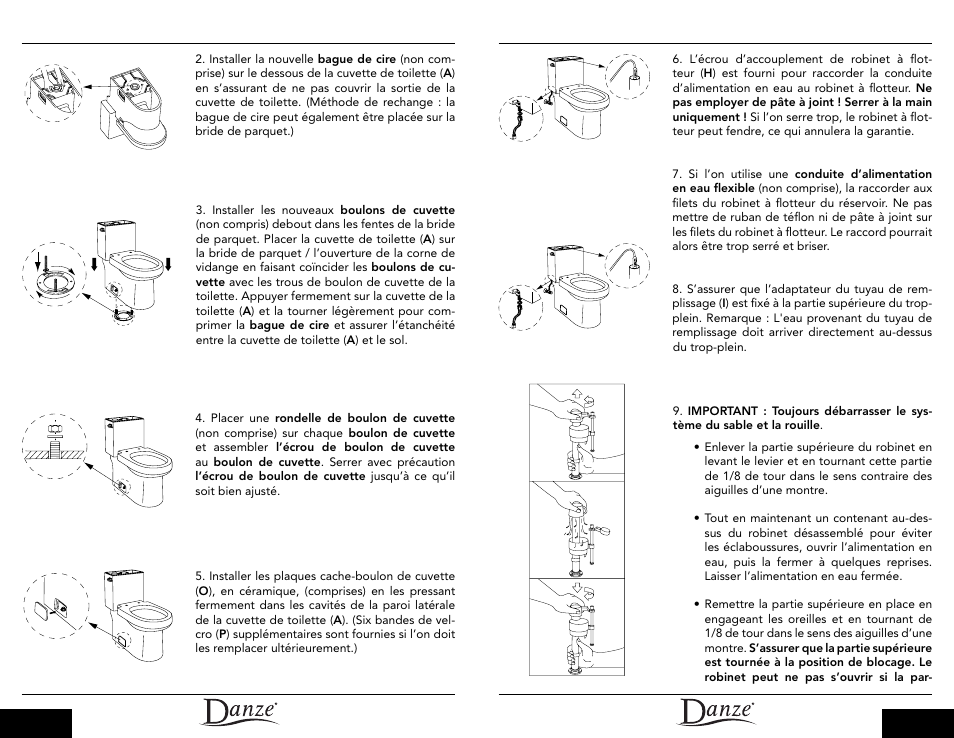 Danze DC031321 - Installation Manual User Manual | Page 10 / 11