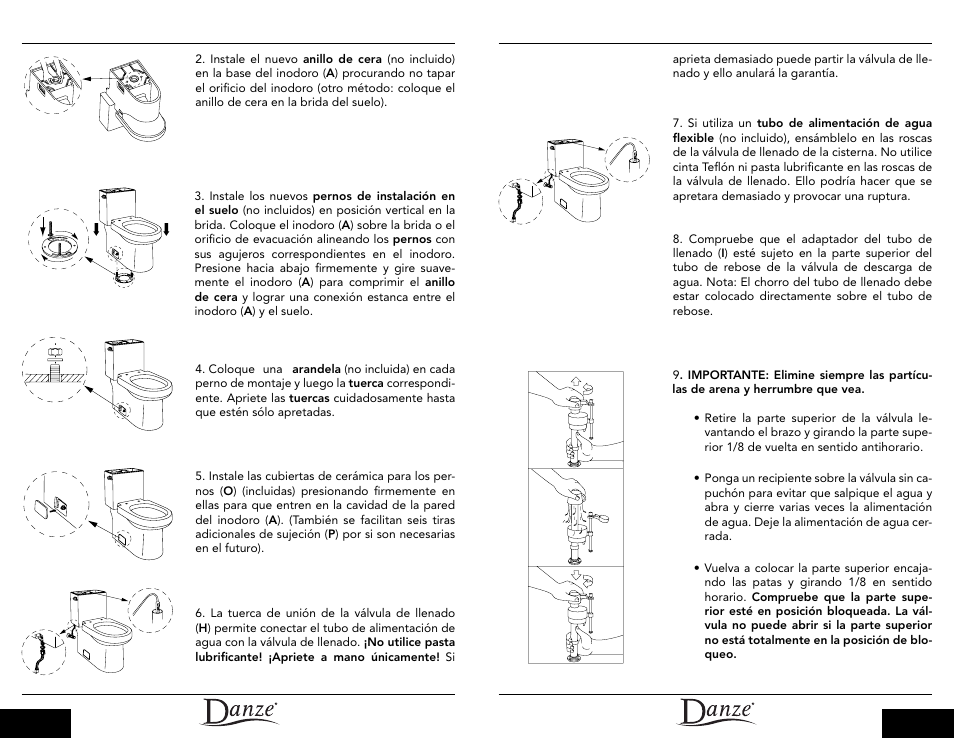 Danze DC031321 - Installation Manual User Manual | Page 7 / 11