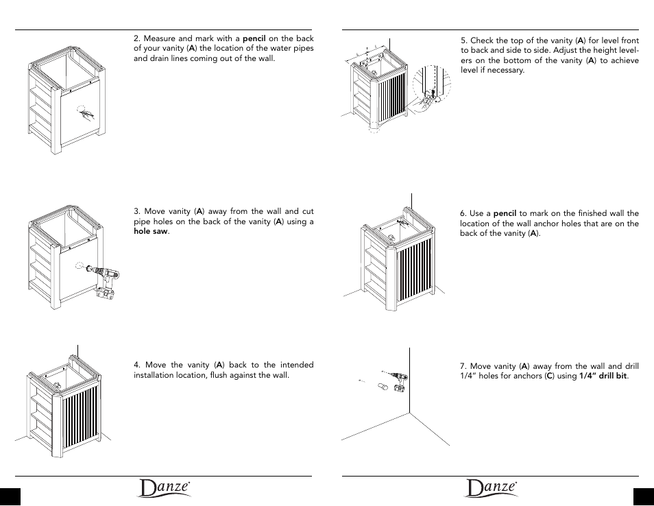 Danze DF022124 - Installation Manual User Manual | Page 4 / 12