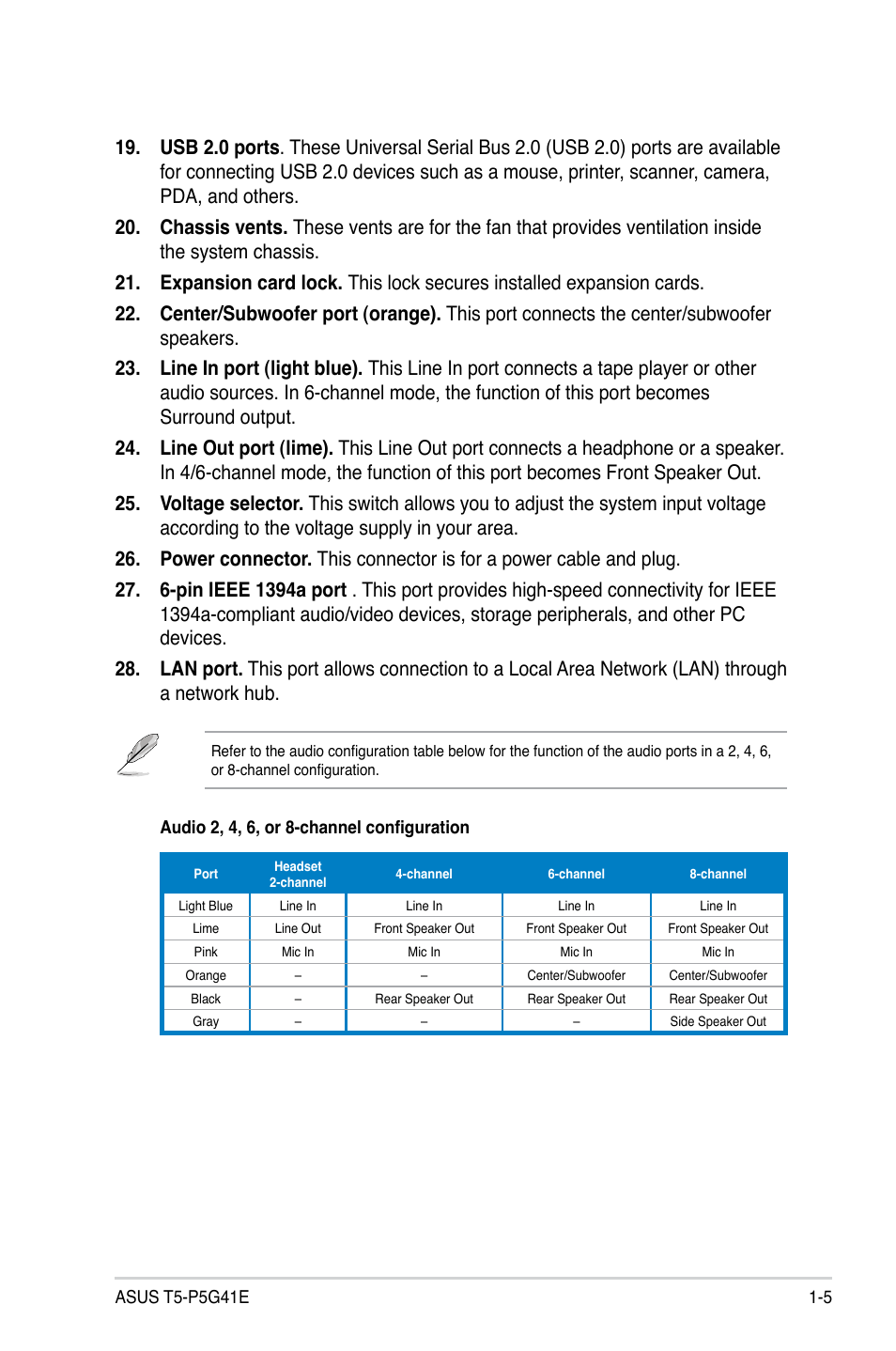 Asus T5-P5G41E User Manual | Page 13 / 76