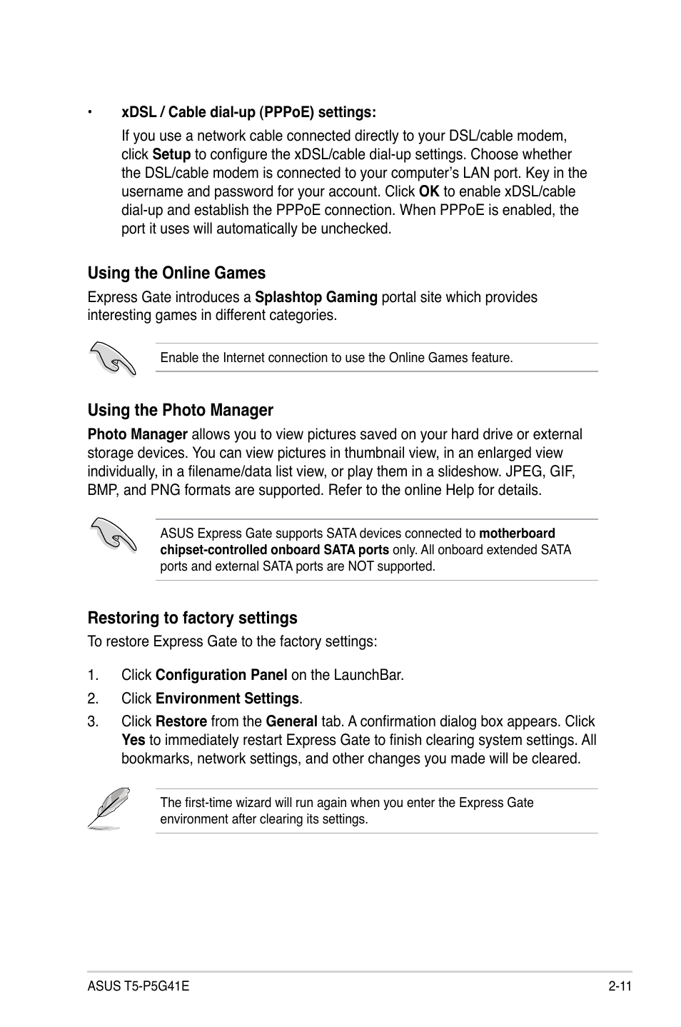 Asus T5-P5G41E User Manual | Page 29 / 76