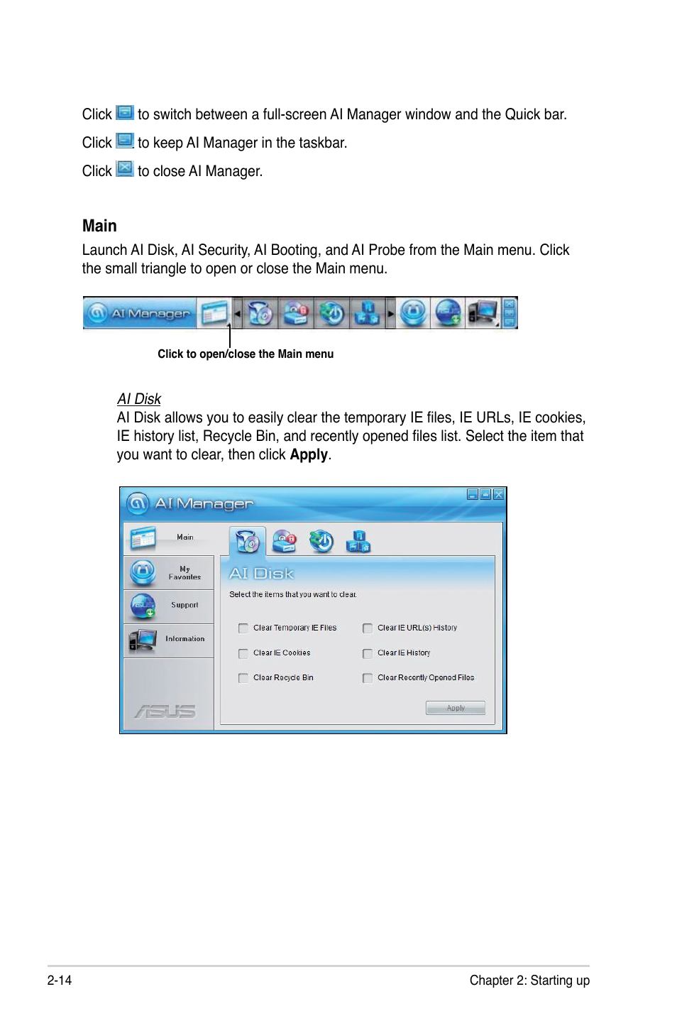 Main | Asus T5-P5G41E User Manual | Page 32 / 76