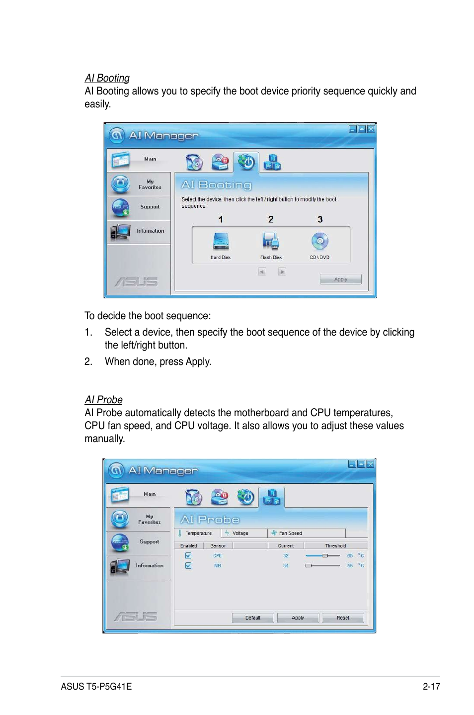 Asus T5-P5G41E User Manual | Page 35 / 76