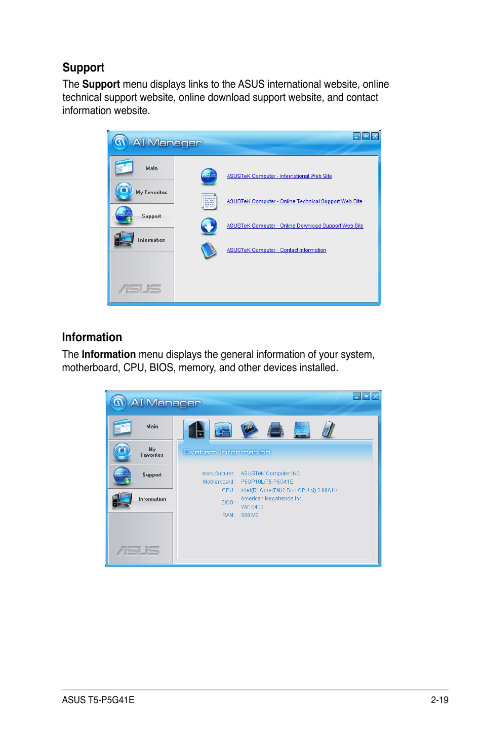 Asus T5-P5G41E User Manual | Page 37 / 76