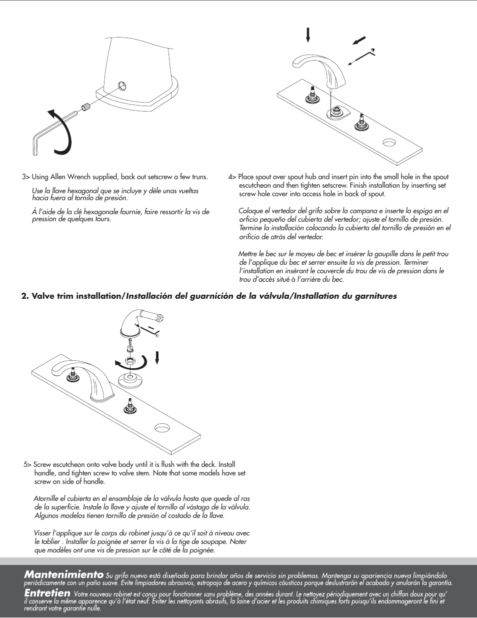 Danze D302521 - Installation Manual User Manual | Page 3 / 6